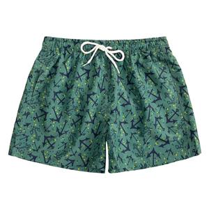 Pantalones Cortos Deportivos para Hombre, de Secado Rápido, con Estampado Tropical, de Malla, para Playa, a Rayas, Impermeables, para Verano - Product Image 4