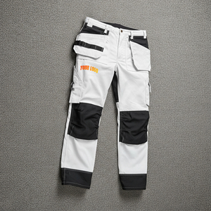 Pantalon de sécurité professionnel haute visibilité, vêtements de travail réfléchissants, respirant et durable pour les ouvriers du bâtiment - Product Image 4