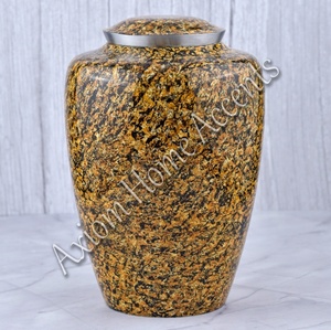 โกศอลูมิเนียมทำมือที่ซับซ้อนโดยมีการออกแบบที่ไม่ซ้ำกันเครื่องบรรณาการโดยสัจพจน์ของบ้าน - Product Image 3