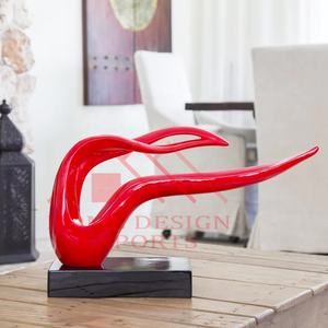 Décoration de table de mariage Sculpture de table moderne fantaisie Sculpture abstraite en métal unique pour hôtels et restaurants à la maison - Product Image 2