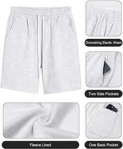 Pantalones Cortos Bermuda para Hombre, Color Verde Lima, con Cordón, Estilo Cargo, Tejido a Cuadros, Transpirables, de Secado Rápido, con Bolsillos, Cintura Media, 100% Poliéster - Product Image 6
