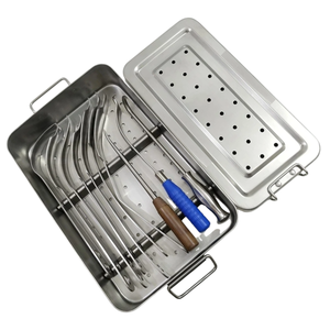 Juego de Retractores de Cadera Profesionales Ariston International, 9 Piezas, Kit de Instrumentos de Cirugía Ortopédica para Reemplazo de Cadera THA - Product Image 4