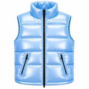 Chaqueta Acolchada Plateada con Capucha para Hombre, Invierno, Casual, Impermeable, Transpirable, Resistente al Viento, Tela de PU, Poliéster/Nailon, Cierre de Cremallera, Corte Regular - Product Image 6