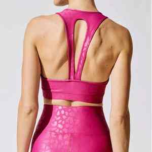 Conjunto de Yoga de Dos Piezas para Mujer, Ropa Deportiva Personalizada 2026, Cintura Alta, Transpirable, Bra Deportivo y Pantalones Elásticos Sin Costuras - Product Image 4