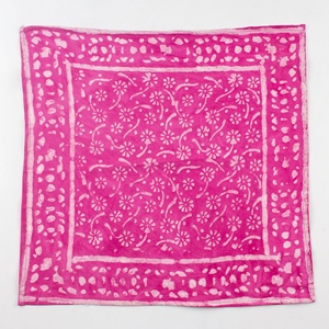 Bandanas en tissu carré 100% coton personnalisé coloré en coton de haute qualité pour femmes et hommes Bandana de couvre-chef imprimé personnalisé - Product Image 6