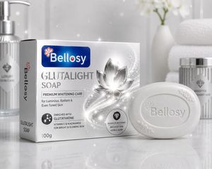 Bellosy Glutathione Skin Whitening <b>Soap</b> 100g Bar <b>Soap</b> for All Skin Types with Visible Results in 7 Days - Product Image 2