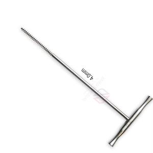 เครื่องเจาะกระดูกแบบออร์โธปดิกส์พร้อมด้ามจับรูปตัว T |   เครื่องมือเจาะกระดูกเหล็กกล้าสำหรับการผ่าตัดมนุษย์และสัตว์ - Product Image 5