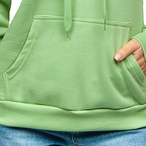 Sudadera con Capucha Extra Grande para Mujer, Personalizada con Logotipo, de Forro Polar, Impermeable, Estilo Vintage, para Invierno, Estampada, Talla Grande, 100% Poliéster - Product Image 4