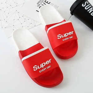Logo PVC designer vuoti logo personalizzato pantofole scivolo sandalo, scivoli calzature sandali da <span class=keywords><strong>uomo</strong></span> pantofole - Product Image 3