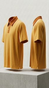 Polo en polyester pour homme, séchage rapide, léger, respirant, décontracté, pour le sport et le golf, logo personnalisé, fournisseur en gros, OEM - Product Image 4