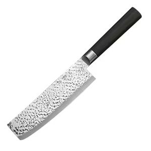 Cuchillo de Chef de Acero Inoxidable de 8 Pulgadas Hecho a Mano con Diseño Oriental para Uso en Cocina con Cuchilla de Cerámica Desechable Láser - Product Image 3