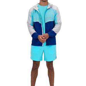 Vintage Waterproof Windbreaker <b>Jacket</b> and Pants Set Panel Design Screen Printed <b>Men's</b> Sportswear Tracksuit - Product Image 6