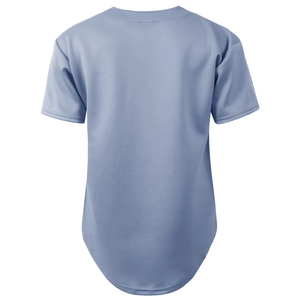 Camiseta de Béisbol con Cuello en V para Hombre, Manga Corta, Transpirable, de Malla, Color Sólido, Cierre de Botones, Corte Regular, Ropa Deportiva para Adultos - Product Image 4