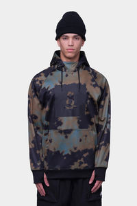 Sweat-shirt de ski pour homme imperméable personnalisé, camouflage, polaire thermique, coupe-vent, hiver, extérieur, 100% polyester - Product Image 2