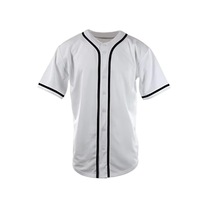 Wholesale <b>Baseball</b> Jersey Blank Team Uniform Comfortable Fit Sports Apparel Bulk Supply - Product Image 1