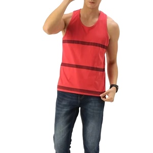 เสื้อกล้ามผู้ชายราคาถูก ผลิตตามสั่ง ผ้าโพลีเอสเตอร์ผสมอีลาสเทน แห้งเร็ว ระบายอากาศดี แฟชั่นเสื้อกล้ามสำหรับผู้ชาย Fortleo - Product Image 2