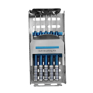 Kit de cepillado de tejidos blandos para implantes dentales, juego de 5 instrumentos para cirugía de flapa lingual, certificado CE ISO, proveedor mayorista - Product Image 1