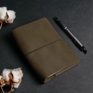 Porte-carnet en cuir durable, rechargeable, pour le bureau et les réunions, NBC-0109 - Product Image 5