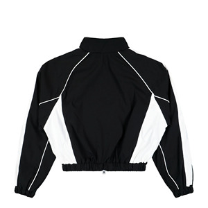 เสื้อแจ็คเก็ตทรงเรเซอร์แบบยูนิเซ็กซ์ สีสันตัดกัน คอตั้ง ปิดด้วยซิป สปอร์ต น้ำหนักเบา ผลิตจากโพลีเอสเตอร์ ความยาวสั้น สวมใส่สบายๆ สำหรับฤดูใบไม้ผลิ - Product Image 6