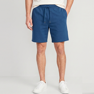 Pantalones Cortos Deportivos de Forro Polar para Hombre / Pantalones Cortos de Invierno Cómodos con Cordón Ajustable en la Cintura - Product Image 6