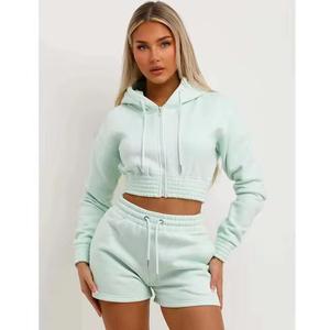 Ensemble crop top et pantalon taille haute 2025 – Nouveauté Sportswear ample - Product Image 5