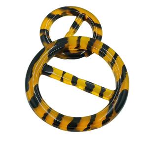 Women's <b>Resin</b> Buckle <b>Rings</b>-Eco-Friendly Fashion Accessory Lightweight & Durable for Garment & Belts - Product Image 1