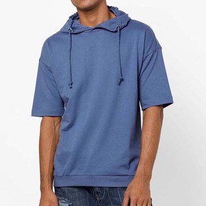 Sudadera Deportiva de Manga Corta para Hombre, Poliéster/Algodón, Otoño, Personalizable, Bordada, de Secado Rápido, Moderna, para Entrenamientos y Running - Product Image 1