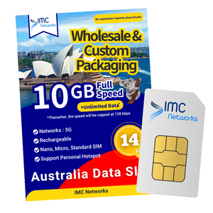 Tarjetas SIM de Viaje 4G 5G para Australia al por Mayor, con Empaque Personalizado, Roaming, Datos Ilimitados, Tarjetas SIM Físicas - Product Image 1
