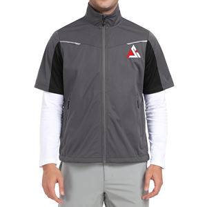 Chaqueta de béisbol y sóftbol para hombre, repelente al agua, con cremallera frontal de un cuarto y parte inferior ajustable, chaquetas para hombre - Product Image 1
