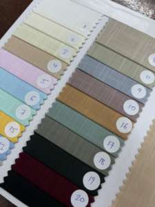 ผ้าสลับสีเรียบแบบรอยัลสลับ |   ผ้าโพลีเอสเตอร์เนื้อหนาสำหรับตัดชุดเด็กชายและเด็กหญิงในราคาที่ดีที่สุด - Product Image 2