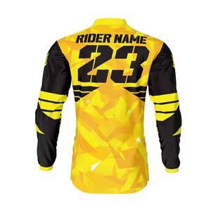 เสื้อแข่งมอเตอร์ครอสขายส่ง ปรับแต่งสีลายไฟได้ ชุดกีฬา - Product Image 2