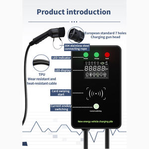 สถานีชาร์จ SWinner ST-E301 AC Type2 32A 50Hz AC380V สำหรับใช้ภายใน/ภายนอกอาคาร คุณภาพสูง ใหม่ ท็อป 7KW แบบติดผนัง Z Ev Charger - Product Image 3