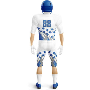 Full Sublimation Digital Print Rugby Jersey Shirt and Pant Made of 100% Polyester American Football Uniform Custom Club Set - Product Image 5