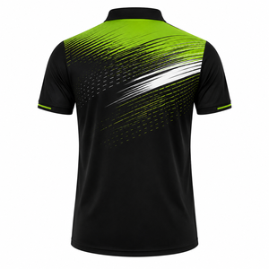 Custom Tennis Uniform Set Solid Color <b>Badminton</b> Polo Shirt with Shorts Sublimated Mens Squash Kit Training Sportswear Outfit - Product Image 3