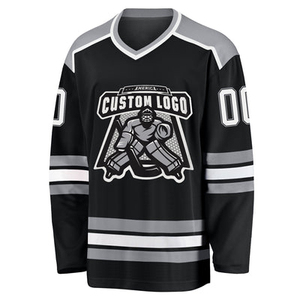 เสื้อฮอกกี้น้ำแข็งสำหรับฝึกซ้อมกีฬากลางแจ้ง ดีไซน์สั่งทำพิเศษ ปี 2026 ผลิตจากโพลีเอสเตอร์ 100% แห้งเร็ว ระบายอากาศได้ดี กันลม - Product Image 3