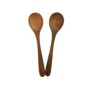 Cuchara de Madera Ecológica BLUE LOTUS FARM, Diseño Vintage de Mango Largo, Utensilio de Cocina a Prueba de Fugas para el Té de la Tarde - Precio de Fábrica - Product Image 1