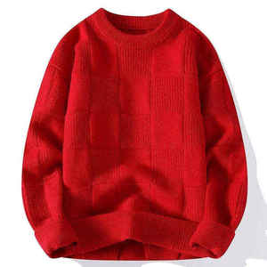 Pull à col rond pour homme, tricot léger, décontracté, pour le bureau, les voyages, les week-ends et un style de vie moderne - Product Image 4