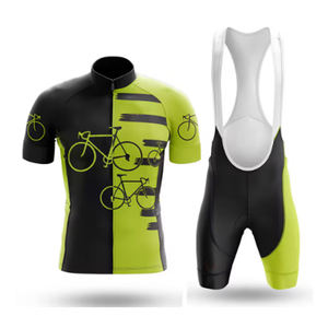 Ensemble de maillots de cyclisme sur route pour hommes - Spandex/Polyester, séchage rapide et respirant, options de logo, couleur et taille personnalisées, vêtements de cyclisme d'été - Product Image 5