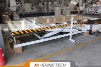 Mesin Router CNC 5 Axis MS50-2137SX untuk Kayu M-shine CNC Auto Loading Unloading Furniture Line Dengan Gergaji Bor