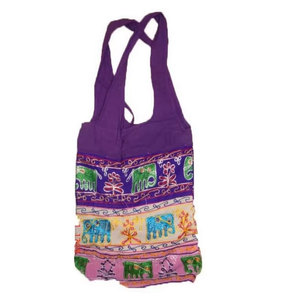 Bolsos Étnicos Tribales, Bolsos Indios con Parches, Bolso de Hombro Bohemio Hippie, Bolso Tote Hecho a Mano, Vintage, Bordado, Estilo Gitano para Festivales - Product Image 1