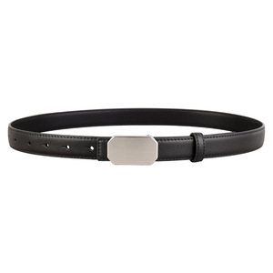Ceinture en cuir véritable à boucle, personnalisée en usine, unisexe, décontractée, respirante, minimaliste, polyvalente, élégante et imperméable - Product Image 3