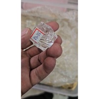 Venta al por Mayor de Tallados de Cristal de Cuarzo Transparente Sphatik Shree Yantra, Figura de Mascota Feng Shui, Artesanía Hecha a Mano, Artículos Espirituales