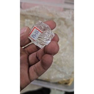 Wholesale <b>Clear</b> Crystal Quartz Sphatik Shree Yantra Carvings Gemstone Feng Shui Figurine Handmade Crafts Spiritual Product - Product Image 4