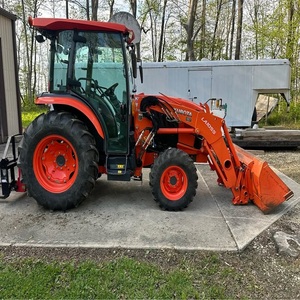 Tracteur agricole Kubota L6060 4x4 à vendre. Parfait pour les tâches agricoles lourdes, offre une puissance stable et un fonctionnement en terrain accidenté assuré. - Product Image 6