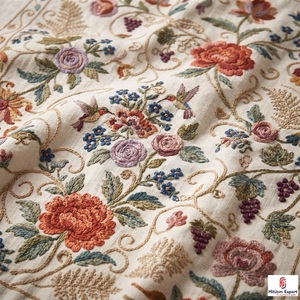 Fabricant de textiles sur mesure OEM ODM pour vêtements de mode et textiles d'ameublement, spécialisé dans la broderie au point de chaînette de qualité supérieure - Product Image 4