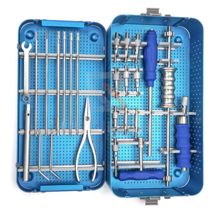 Kit d'instruments chirurgicaux pour l'extraction d'ongles orthopédiques, outils en acier durable pour l'extraction d'implants et les procédures traumatiques par SurgiRight - Product Image 1