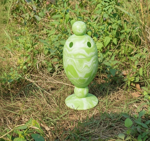 Modern Abstract Resin Bakhoor Burner – Decorative Mubkhar for Home & Office - Product Image 1