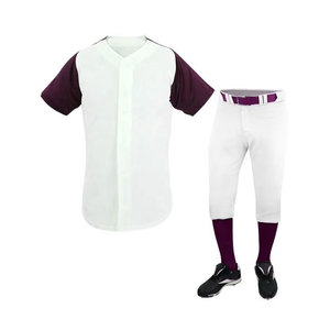 Nouvelle tenue de baseball américaine cousue, vente en gros, personnalisable, respirante, antibactérienne, séchage rapide, unique pour le baseball et le softball - Product Image 5