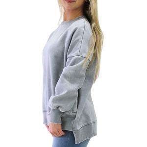 Sudadera Oversize Personalizada con Logotipo para Mujer, Sudadera Lisa en Todos los Colores 2026, Sudadera 100% Algodón Transpirable para Mujer - Product Image 2