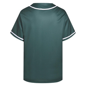 Active Movement Baseball Jersey For Men's Double Stitching Breathable Professional Wear Baseball Jersey - Product Image 2